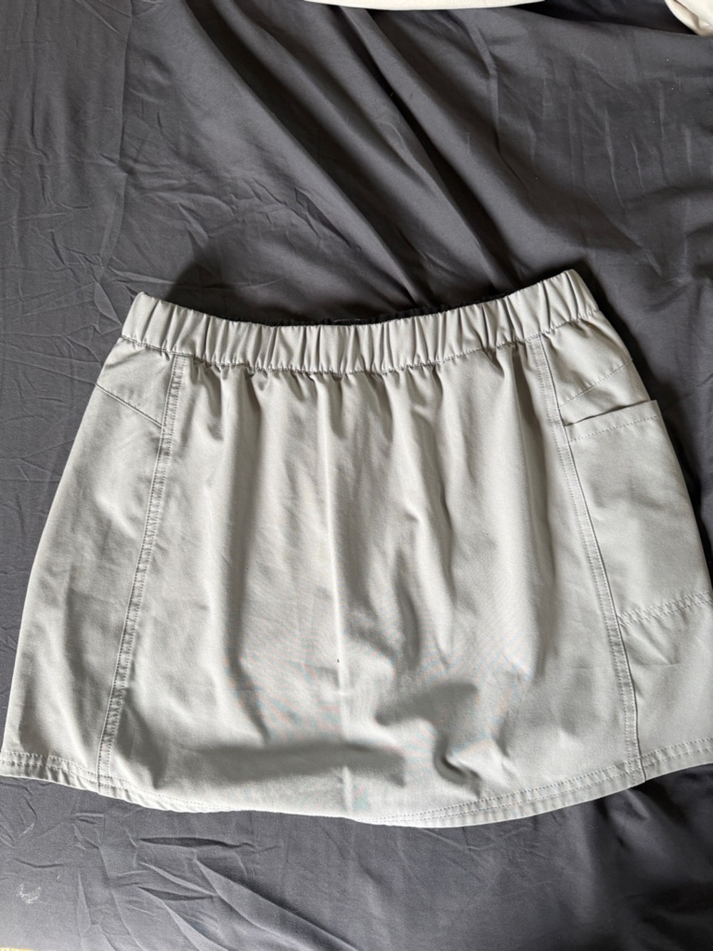 Patagonia Light Gray Athletic Skort Size Medium